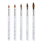 SET DE PINCELES CRYSTAL FLAKES – 5 PZAS
