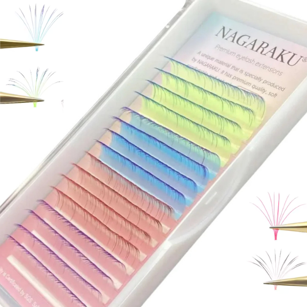 Nagaraku Arcoiris Ombre Neón Multicolor