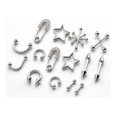 CHARMS METÁLICOS PARA NAIL ART MODELO #1 – SET DE 12 DISEÑOS