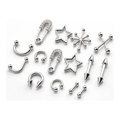 CHARMS METÁLICOS PARA NAIL ART MODELO #1 – SET DE 12 DISEÑOS