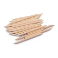 PALITOS DE MADERA PARA CUTÍCULA – 100 PIEZA