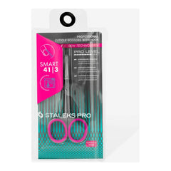 TIJERAS PROFESIONALES PARA CUTÍCULA CON GANCHO STALEKS PRO SMART 41 TYPE 3