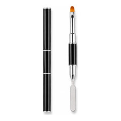 PINCEL DOBLE PARA POLYGEL | BRUSH & SPATULA