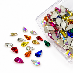 CRISTALES GOTA MULTICOLOR FANTASY NAILS