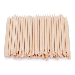 PALITOS DE MADERA PARA CUTÍCULA – 100 PIEZA