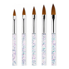 SET DE PINCELES CRYSTAL FLAKES – 5 PZAS