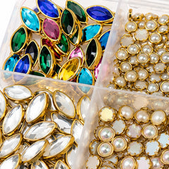 SET DE DECORACIONES PARA UÑAS MIX JEWELS | MODELO #2