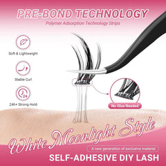 Pestañas nagaraku White Moonlight Style