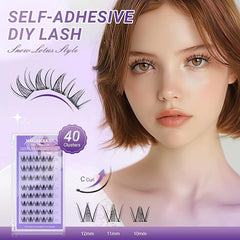 Pestañas Nagaraku DIY Snow Lotus Style