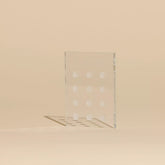 SOPORTE CRISTAL C/12 CAVIDADES LASHMX