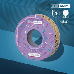 PAPMAM EXPERT WHITE EN ROLLO ( REPUESTO DE CINTA ABRASIVA DESECHABLE )