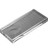 Soporte de Cristal para Pestañas 10x5cm