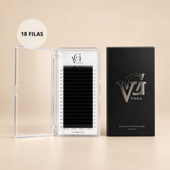 VOGA 2.0 VOLUMEN COLOR NEGRO - 18 FILAS