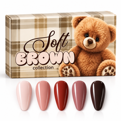 KIT SOFT BROWN COLLECTION – FANTASY NAILS