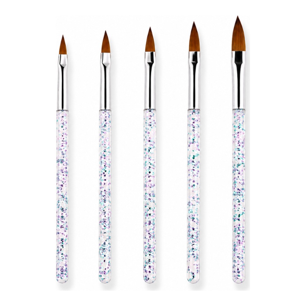 SET DE PINCELES CRYSTAL FLAKES – 5 PZAS