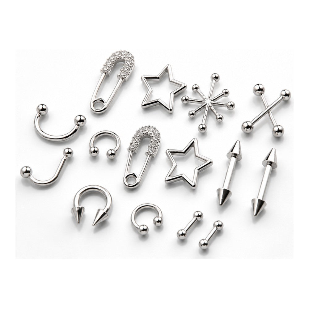 CHARMS METÁLICOS PARA NAIL ART MODELO #1 – SET DE 12 DISEÑOS