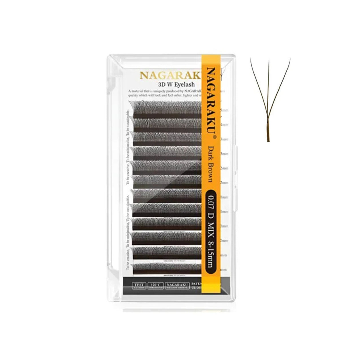 NAGARAKU W 3D BROWN / CAFE