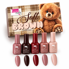 KIT SOFT BROWN COLLECTION – FANTASY NAILS