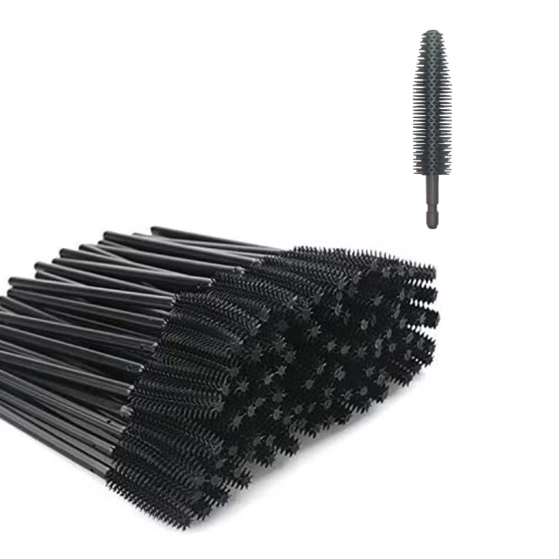 CEPILLOS DE SILICONA FLEXIBLE 50 PZS