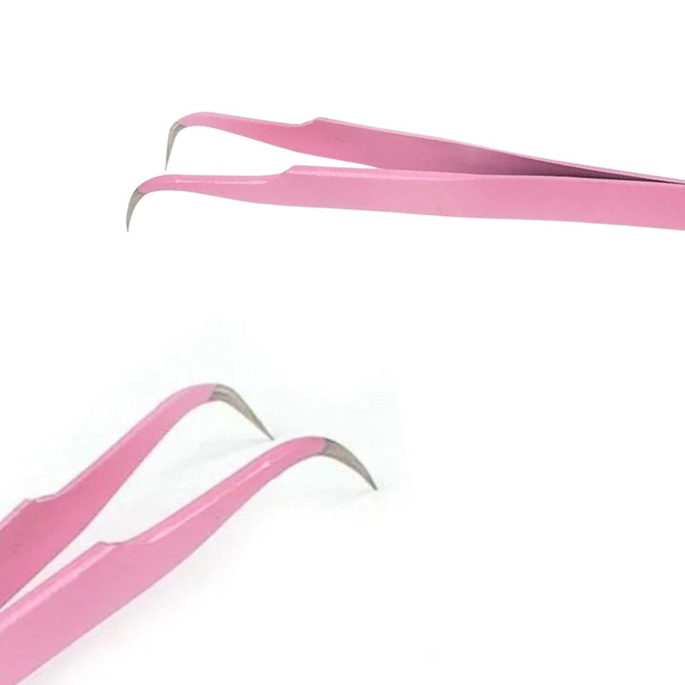 Pinza Curva Rosa