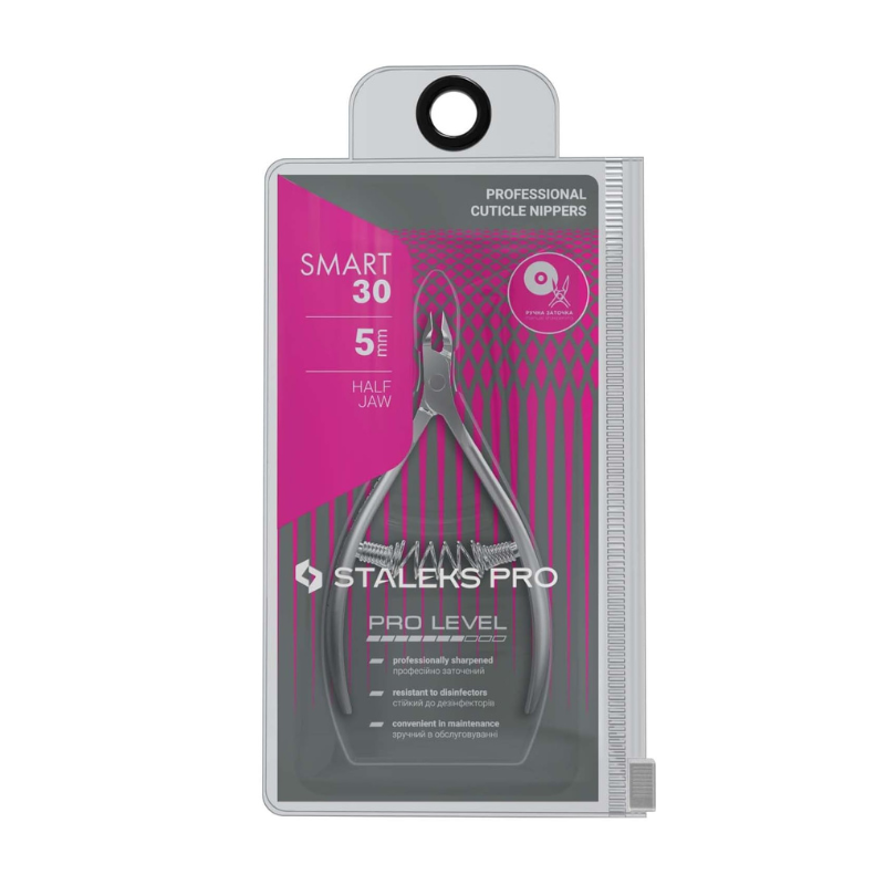 ALICATE PARA CUTÍCULA STALEKS PRO SMART 30 – 5 MM
