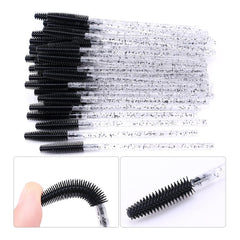CEPILLOS DE SILICONA FLEXIBLE 50 PZS