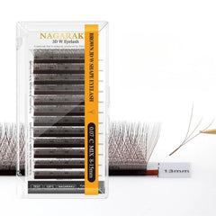 NAGARAKU W 3D BROWN / CAFE