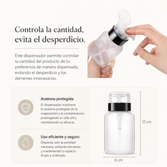 DISPENSADOR PARA ACETONA Y LÍQUIDOS | 150 ML