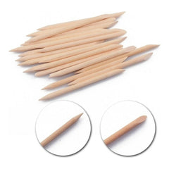 PALITOS DE MADERA PARA CUTÍCULA – 100 PIEZA