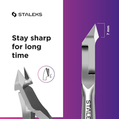 ALICATE PARA CUTÍCULA STALEKS PRO SMART 30 – 7 MM