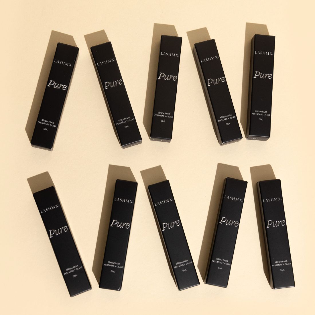 Mayoreo LashMx Pure Serum Black (cepillo)
