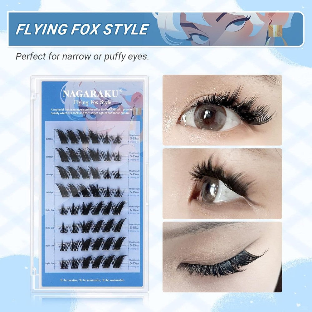Pestañas DIY Flying Fox Style – Nagaraku