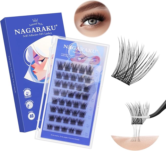 PESTAÑAS NAGARAKU  DIY - NATURAL STYLE