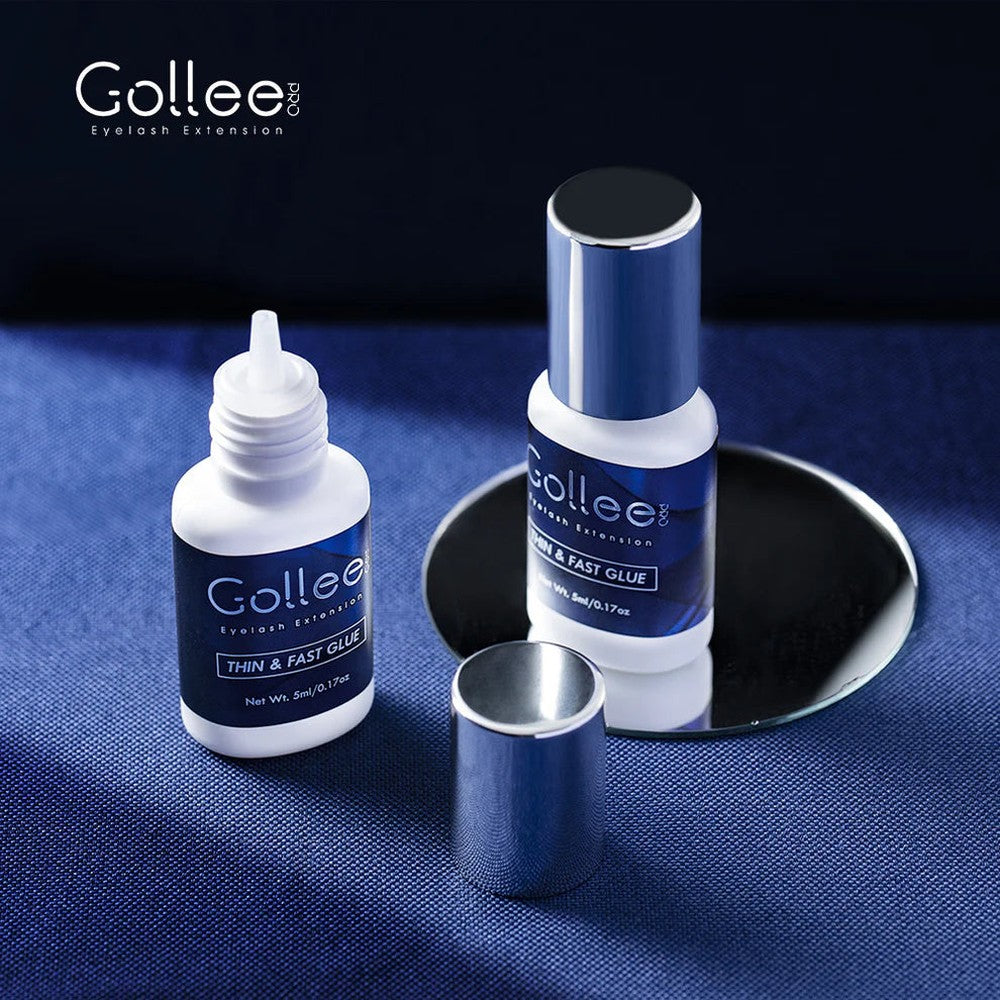 Adhesivo Thin & Fast Plata Gollee