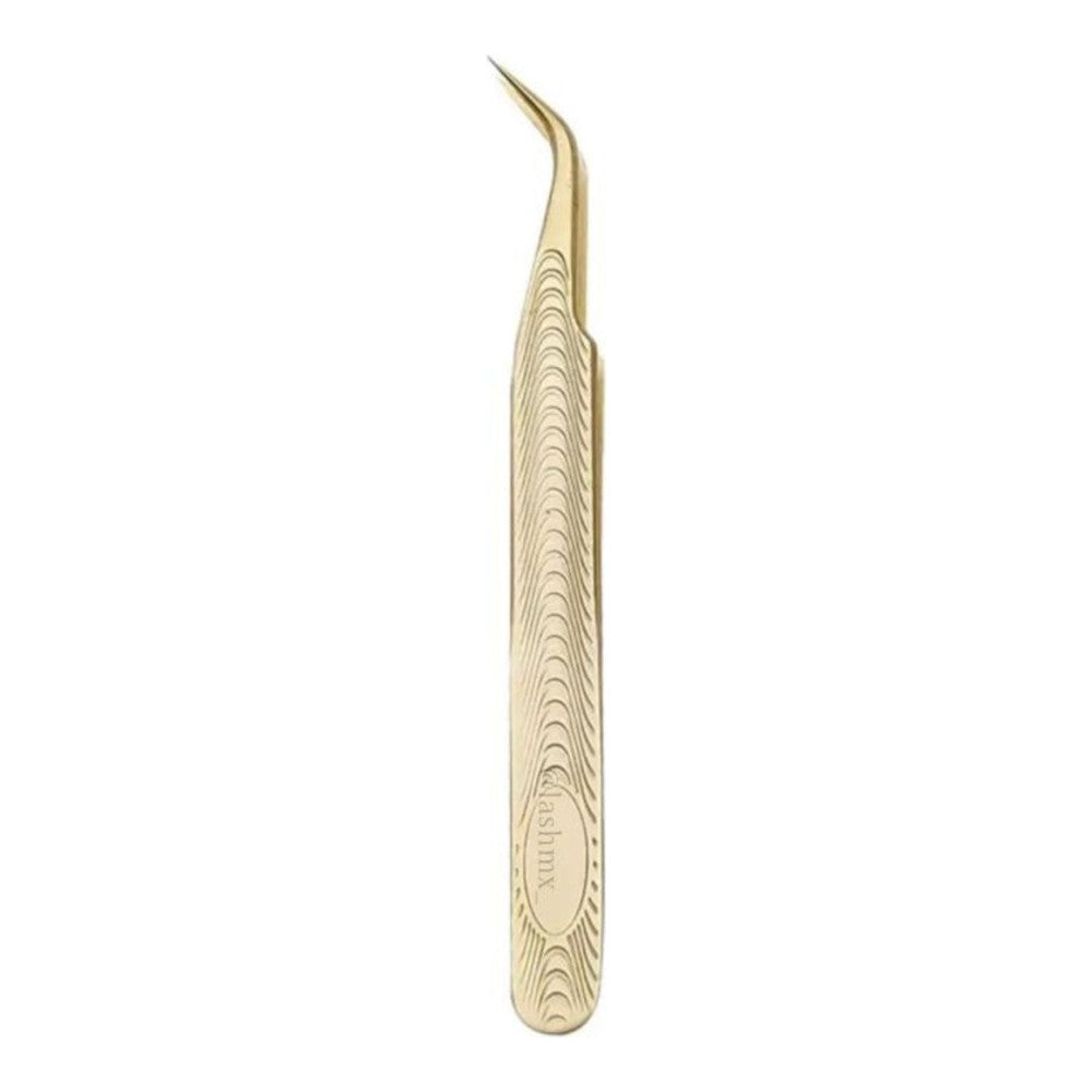 Pinza Grip Dorada Curva NR-15