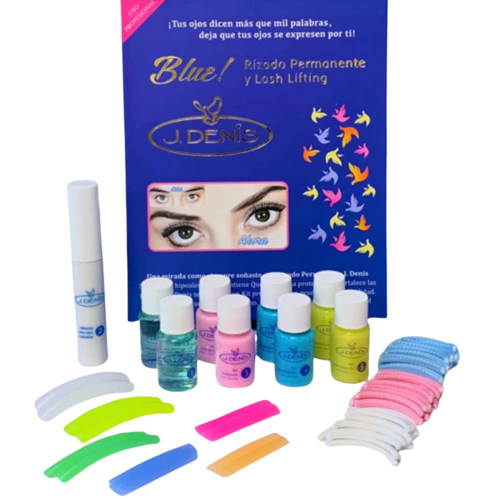 Kit Lifting Rizado De Pestañas Blue J Denis